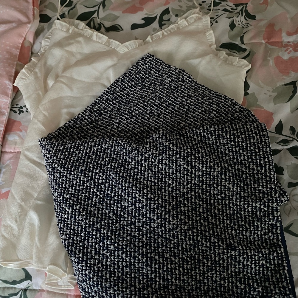 Ann Taylor Navy Skirt